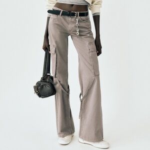 Zara Cargo TRF Pants